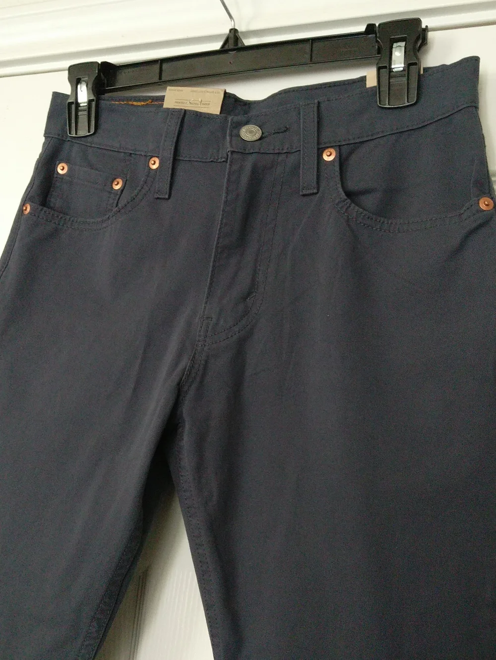 Levi's 512 Slim Taper Bluish Grey Pants Men's Size W28/L30 NWT